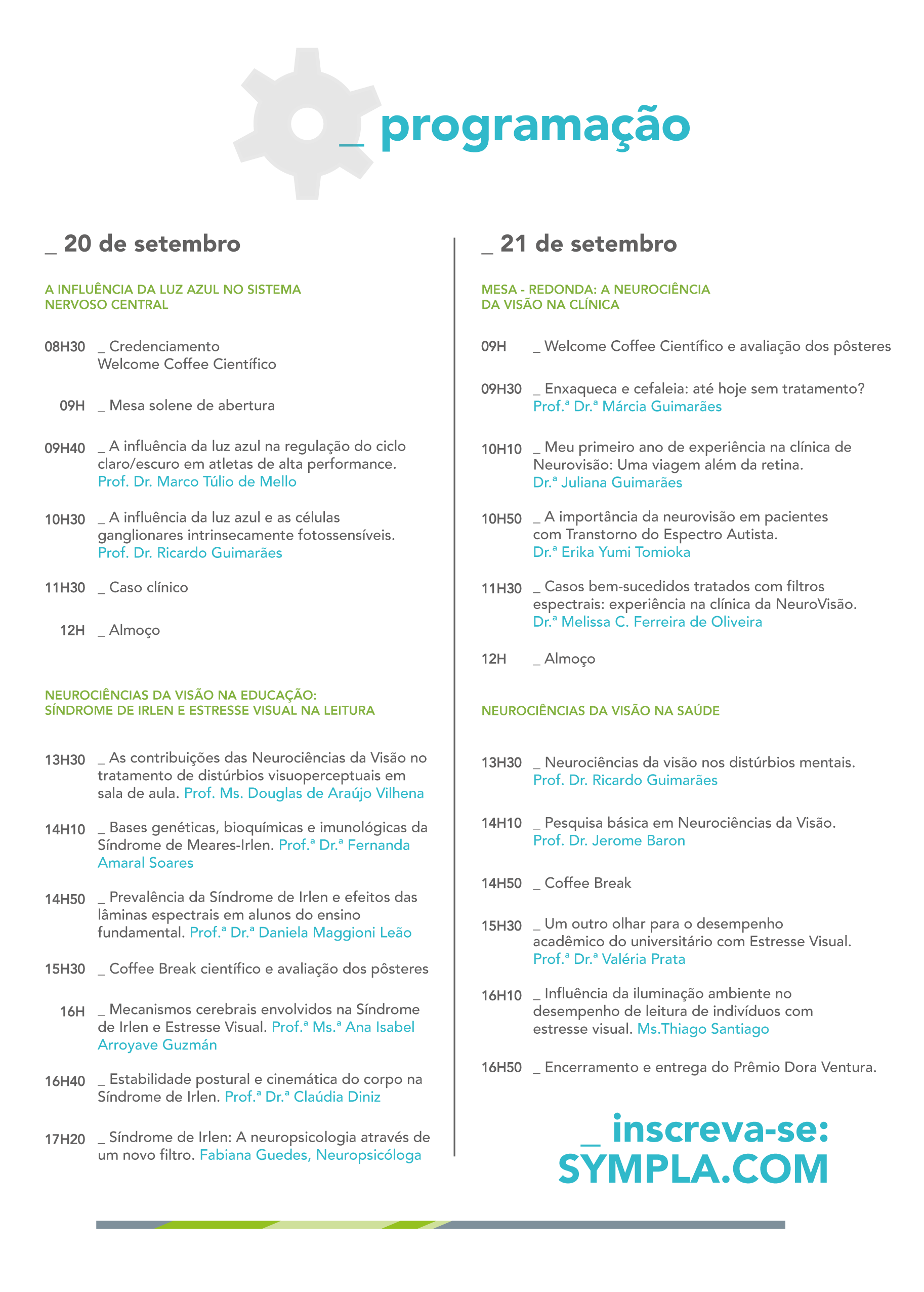 Imagem do evento 6º Congresso Brasileiro de Neurociências da Visão